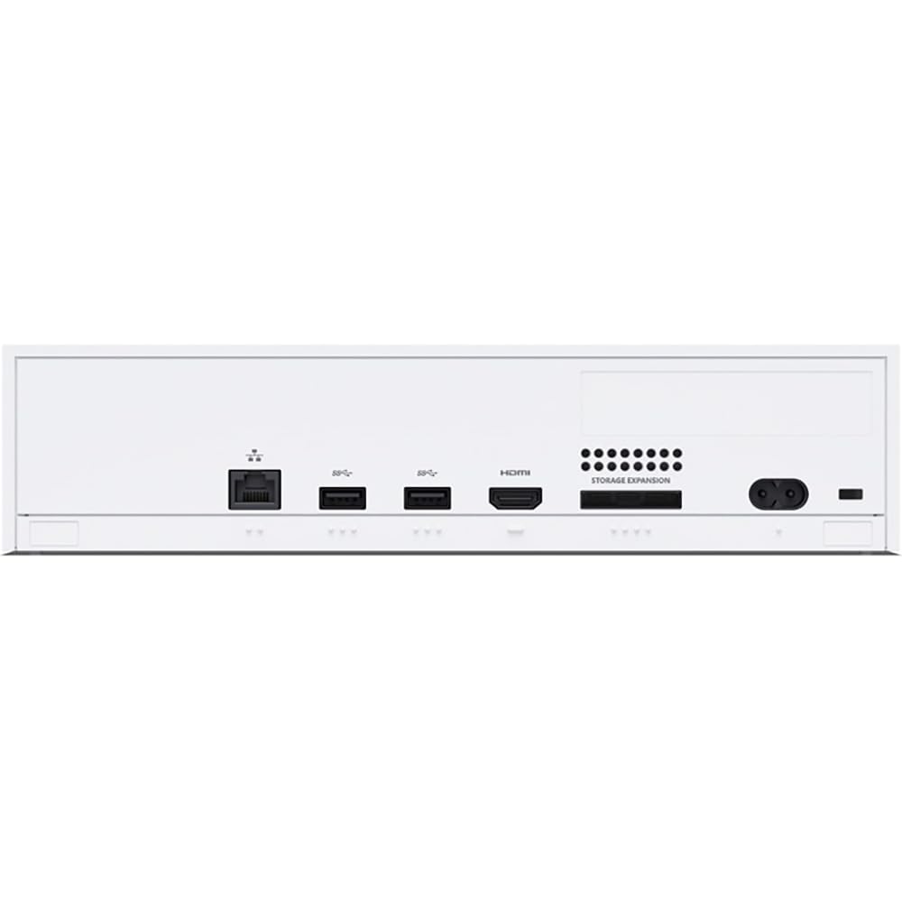 Robot White 512GB All-digital Gaming Console with Dual Wireless Controllers V505578