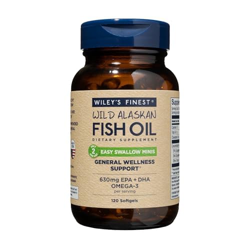 Wild Alaskan Easy Swallow Minis 120 Count S947