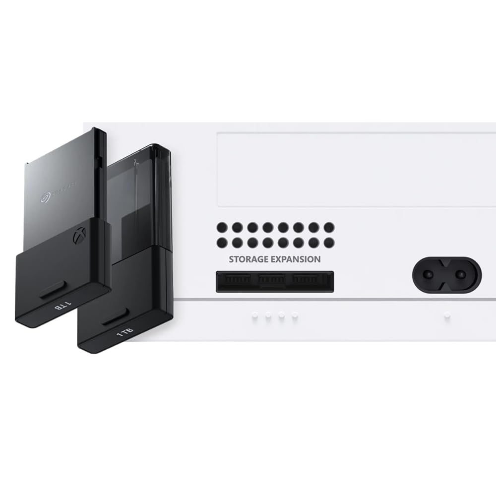 Robot White 512GB All-digital Gaming Console with Dual Wireless Controllers V505578