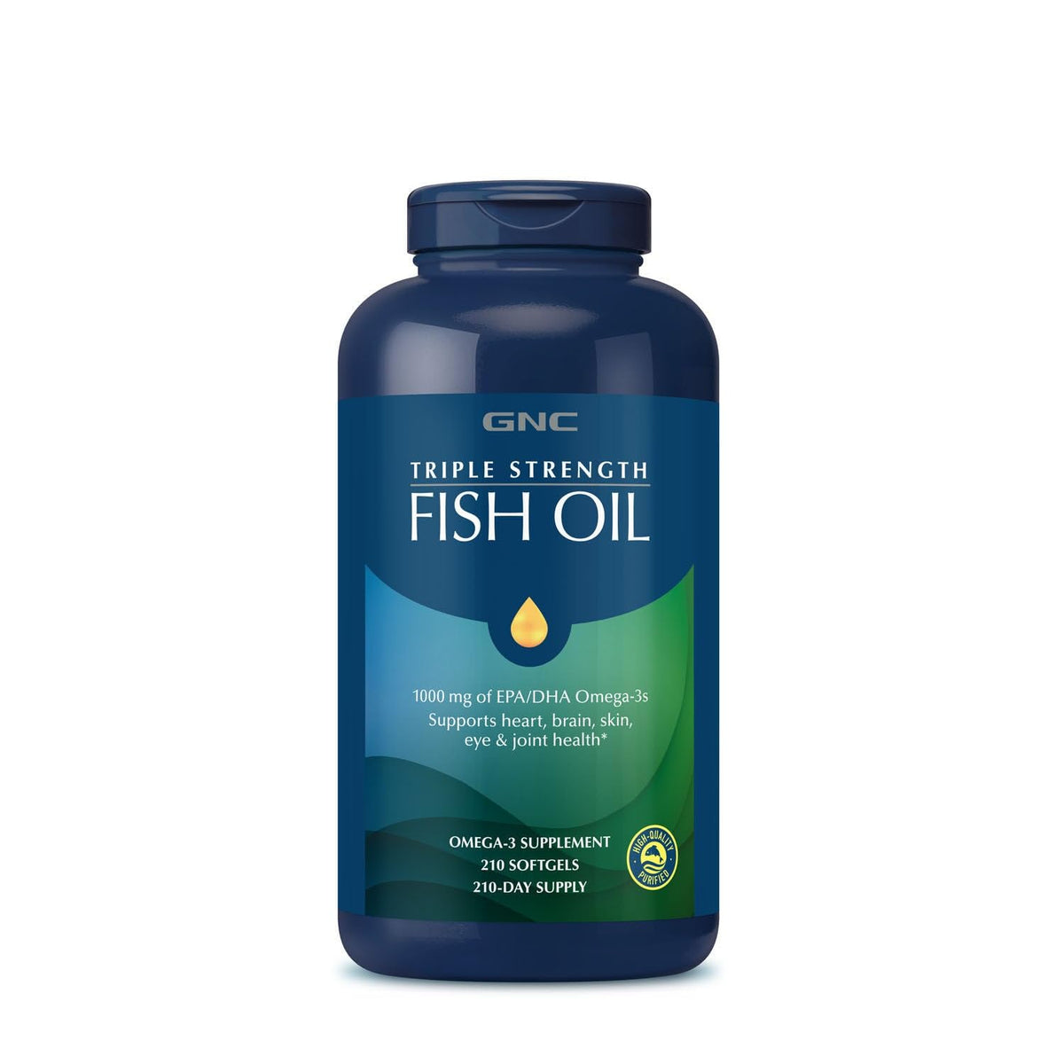 Fish Oil 1000mg EPA & DHA 210 Softgels M848581