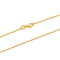 14k Yellow Gold Cuban Link Curb Chain Necklace I394699