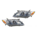 Toyota Camry Hybrid Headlight Unit 2007-2009 Pair Driver and Passenger Side Replacement L3256