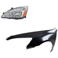 Replacement Headlight Lamp Set Left Hand Side Sedan K353