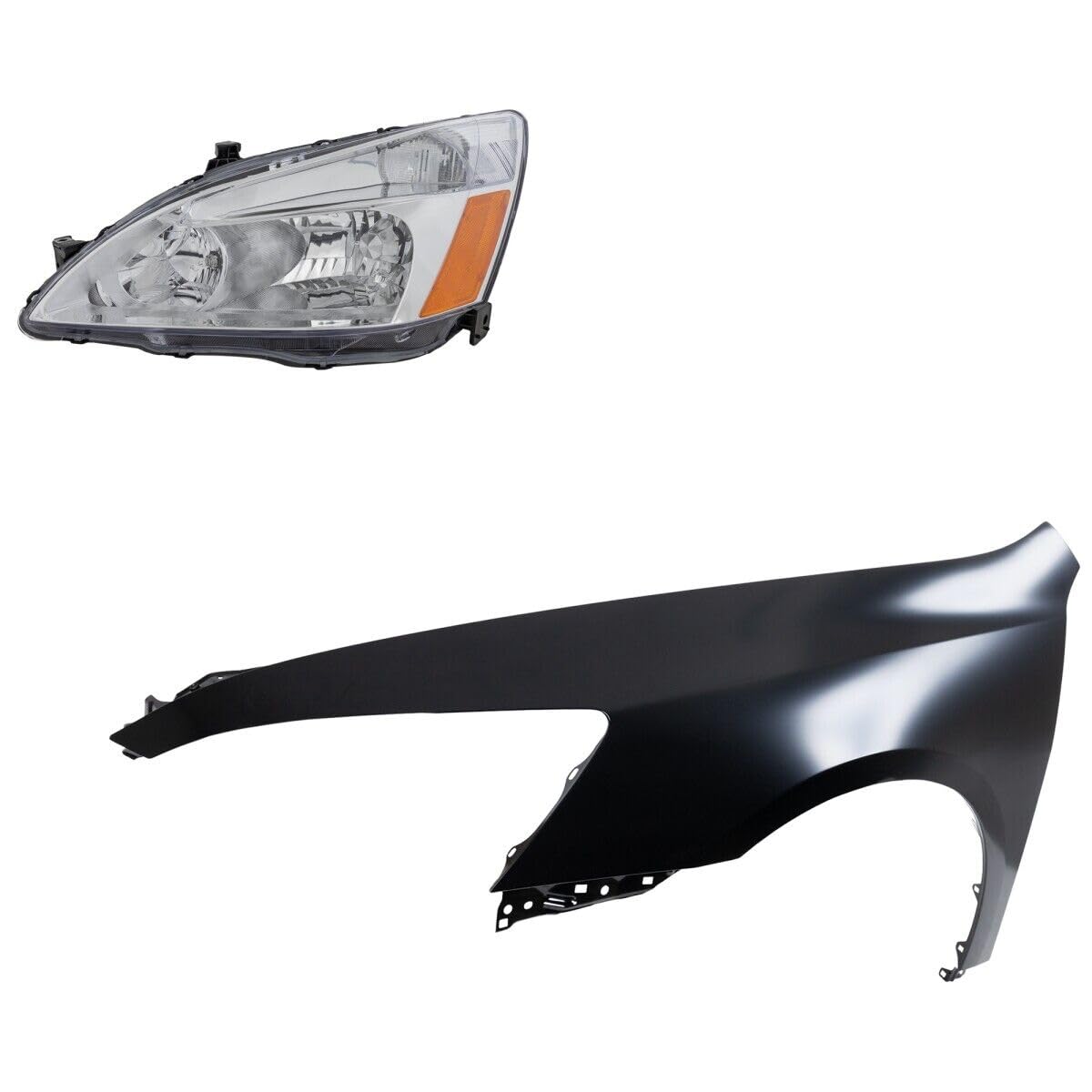 Replacement Headlight Lamp Set Left Hand Side Sedan K353