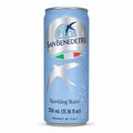 Imported Italian Sparkling Mineral Water 330mL Slim Cans Pack of 12 G970