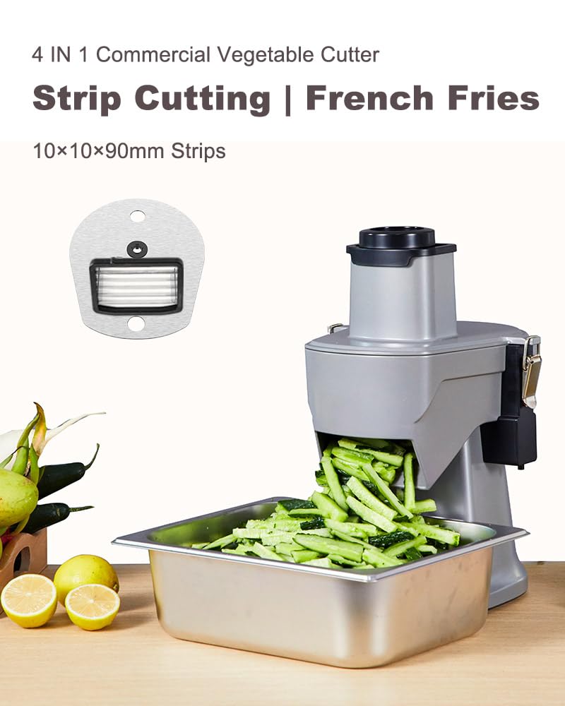 4 in 1 200W Electric Vegetable Chopper Slicer Dicer Shredder U85931