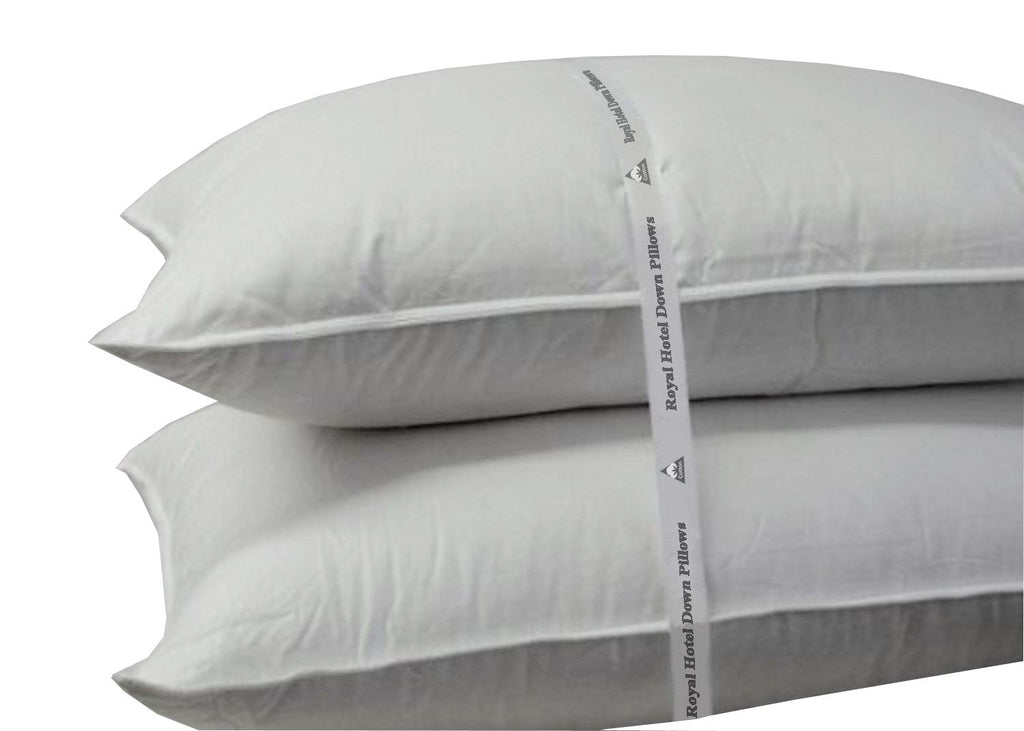 Medium Firm King Down Pillows Set of 2 U5468