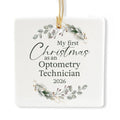 Ceramic 3-inch Square Ornament F8248