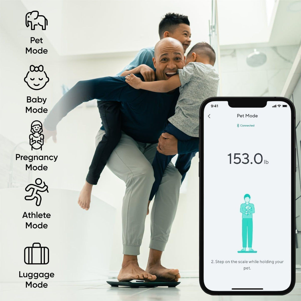 Smart Digital Bathroom Scale W9764