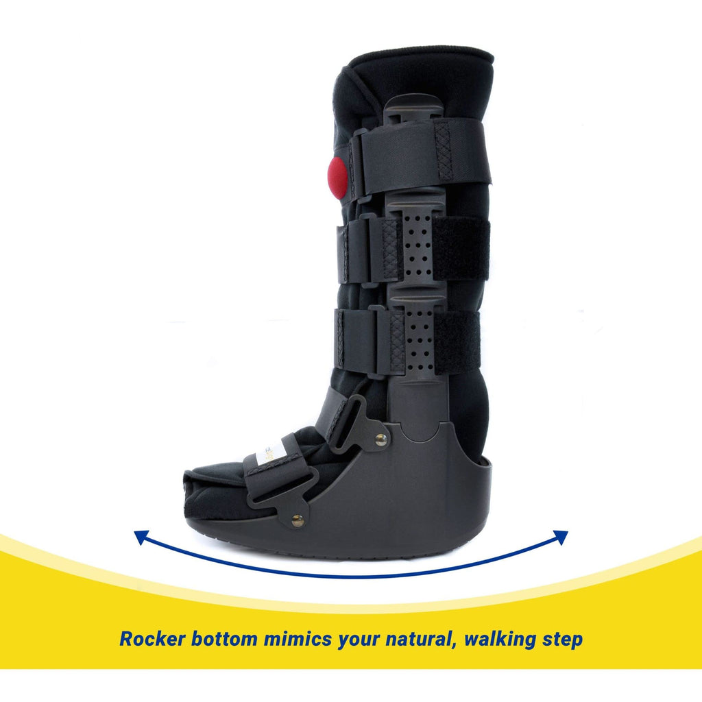 Tall CAM Walker Boot + Ankle & Foot Ice Pack Cold Wrap A249761