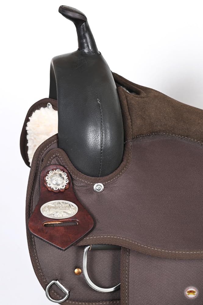 Brown Leather Western Horse Saddle K45444