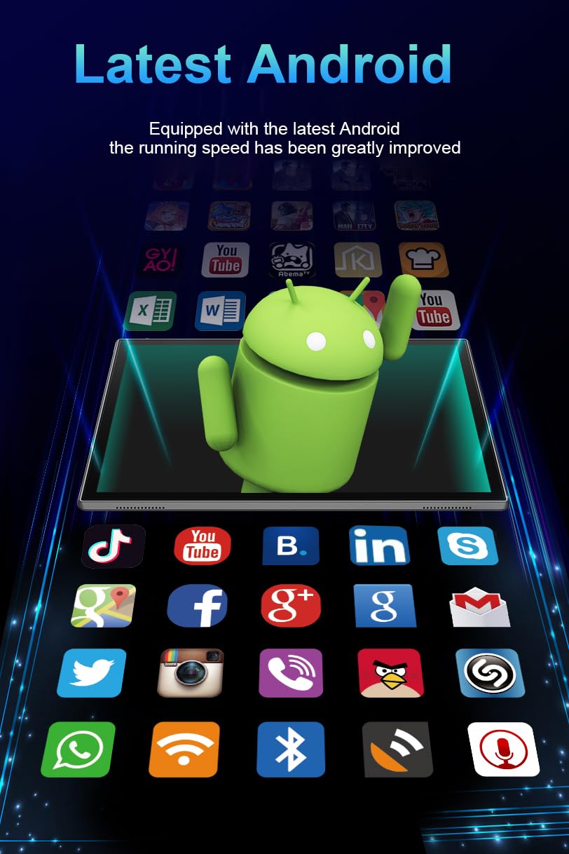 10 inch Android Tablet 8GB RAM 32GB ROM Gray Z1926