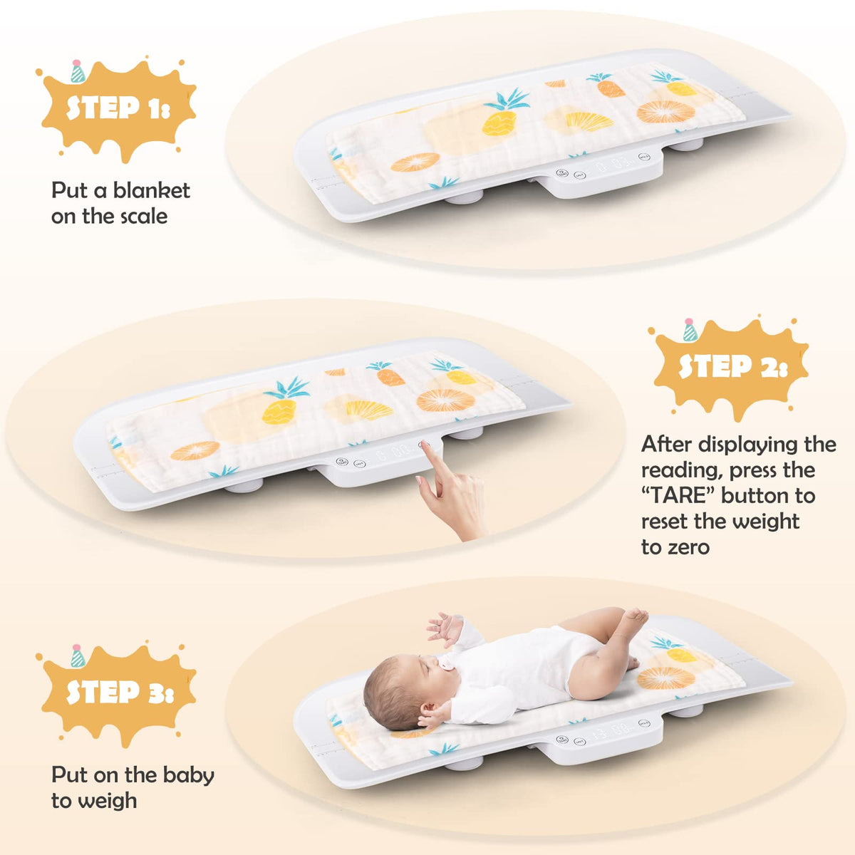 66lb Digital Baby Pet Scale with Smart App Control L239440