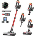 Cordless Stick Vacuum Cleaner 650W 55KPa Red Q839786