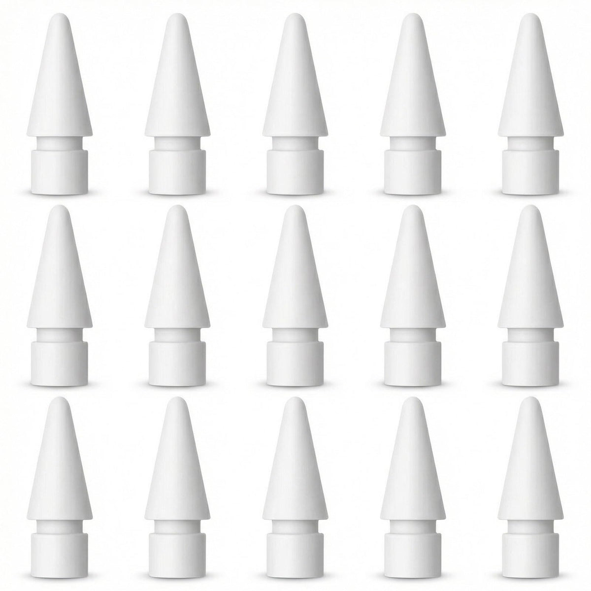 15 Packs White Pencil Tips D26397