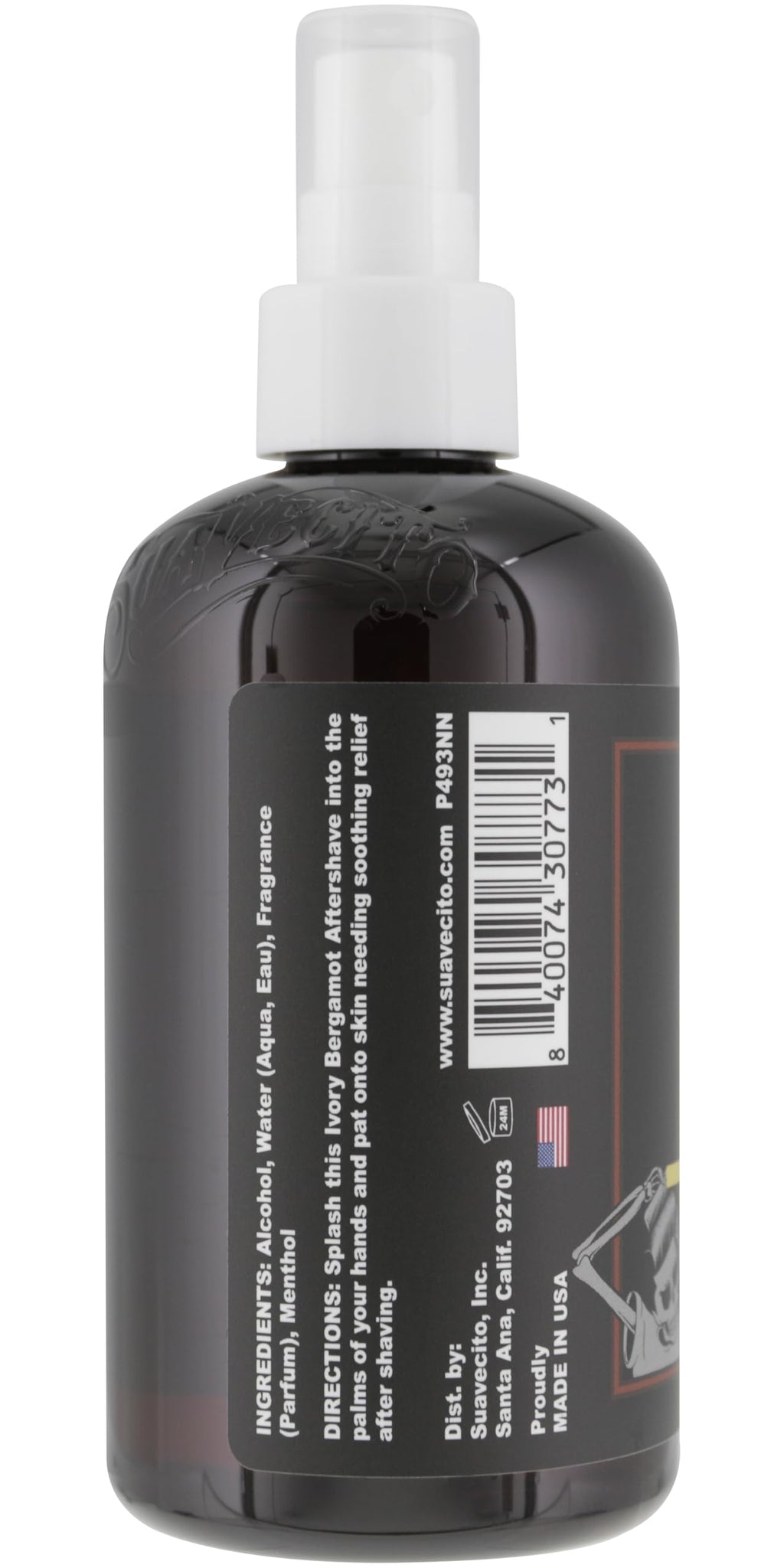 Black Amber Aftershave 8 oz Pump Spray H510221