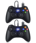 10ft Wired Controller with Upgraded Joystick, Double Shock, 2.5mm Audio Jack - 2 Pack P70292