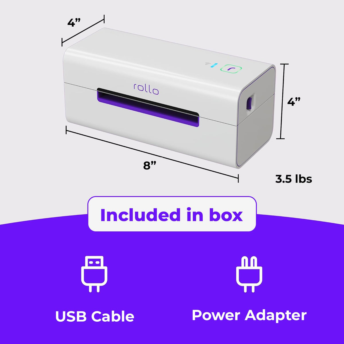 Wireless Wi-Fi 4x6 Thermal Label Printer X936