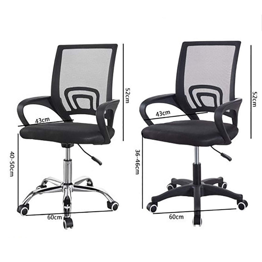 Orange Mesh Ergonomic Office Chair with Lumbar Support H3779