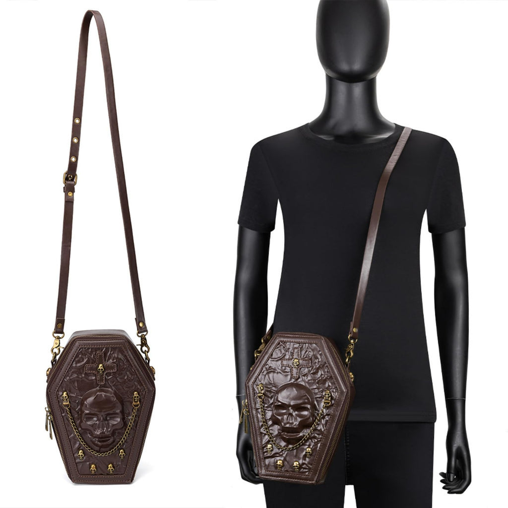 Crossbody Purse and Handbags Gothic Steampunk Retro Small Shoulder Bag U374529