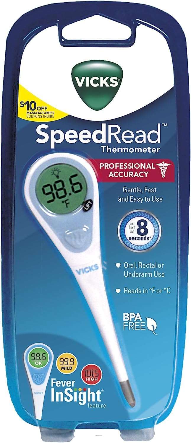Digital Thermometer Pack of 2 W7683