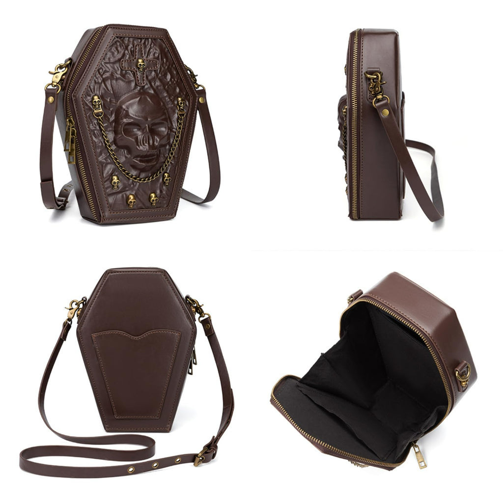 Crossbody Purse and Handbags Gothic Steampunk Retro Small Shoulder Bag U374529