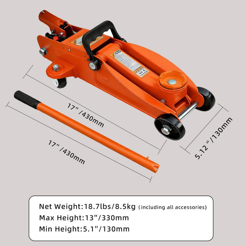 2 Ton Low Profile Hydraulic Floor Jack H80563