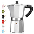 1-2 Cup Aluminum Stovetop Moka Pot Espresso Maker Z295