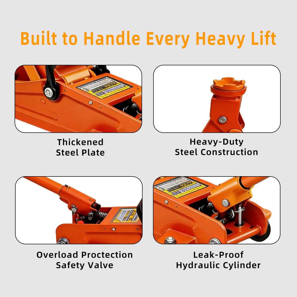 2 Ton Low Profile Hydraulic Floor Jack H80563