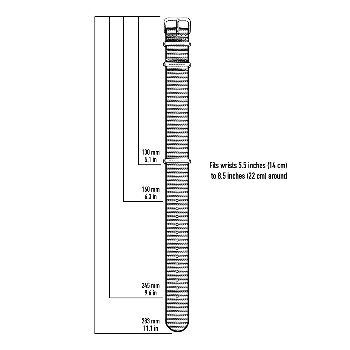 Nylon Watch Bands H65895