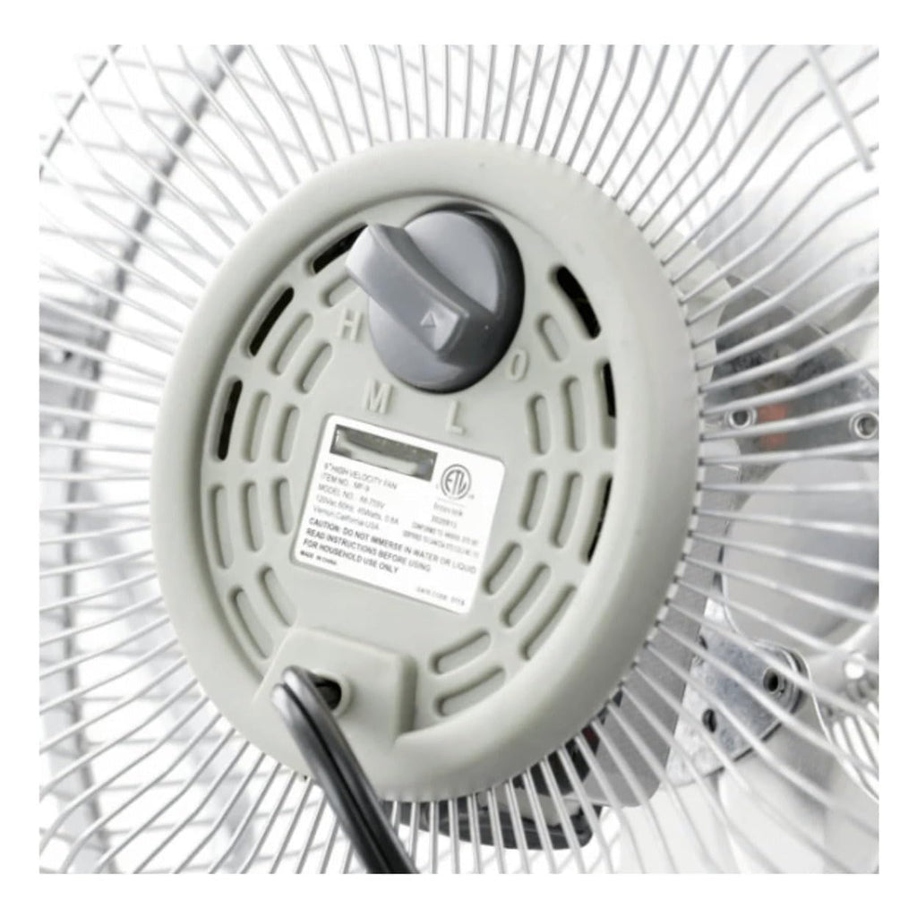 9-Inch High Velocity All Metal Desk Fan C980