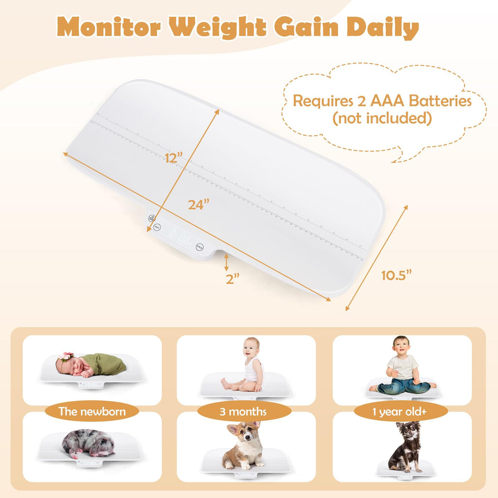 66lb Digital Baby Pet Scale with Smart App Control L239440
