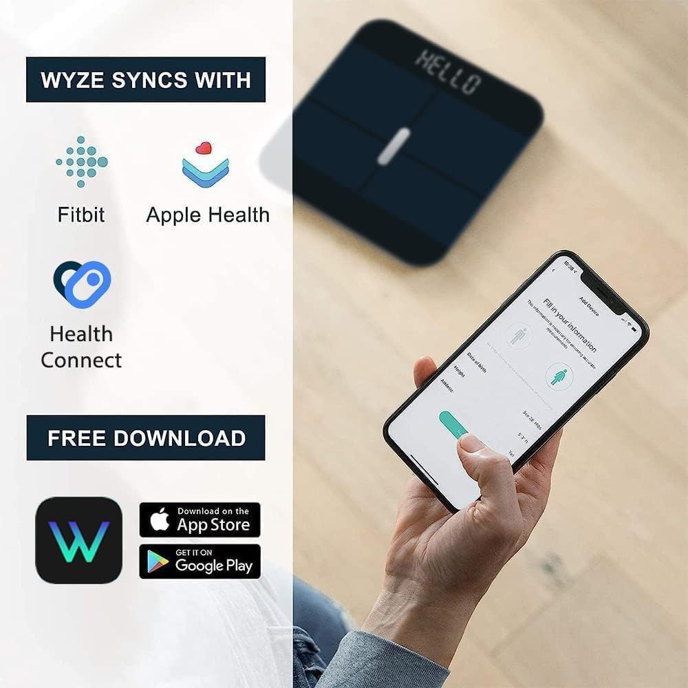 Smart Digital Bathroom Scale W9764