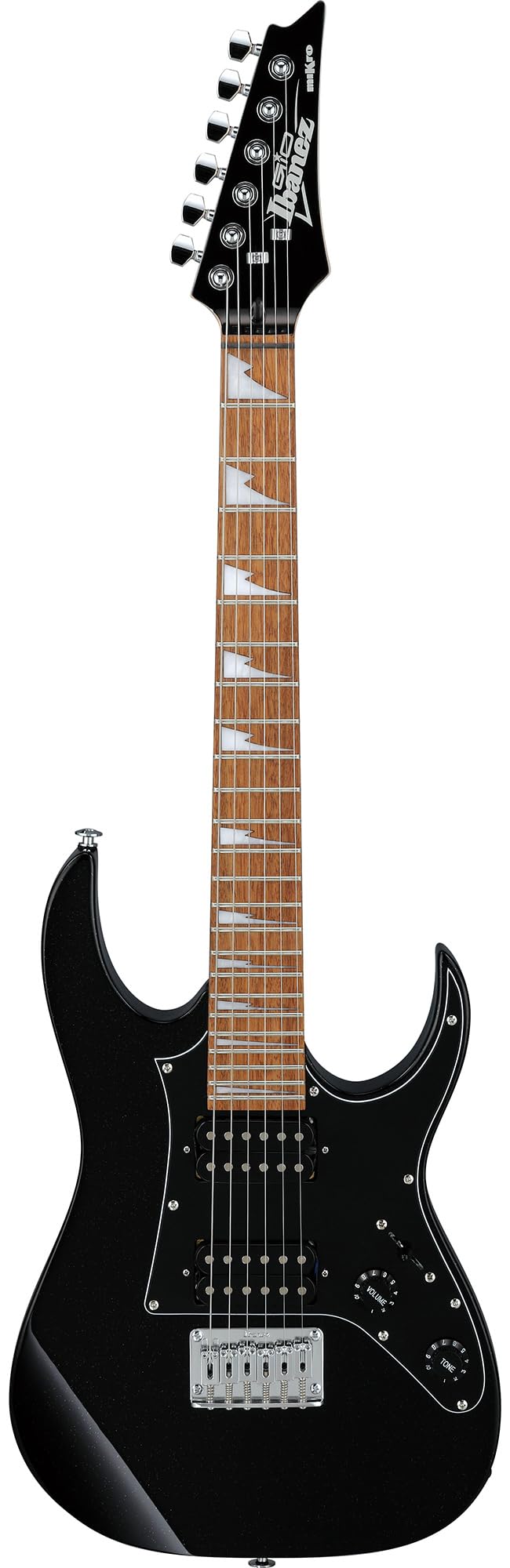 Black Short-Scale Electric Guitar Q35017