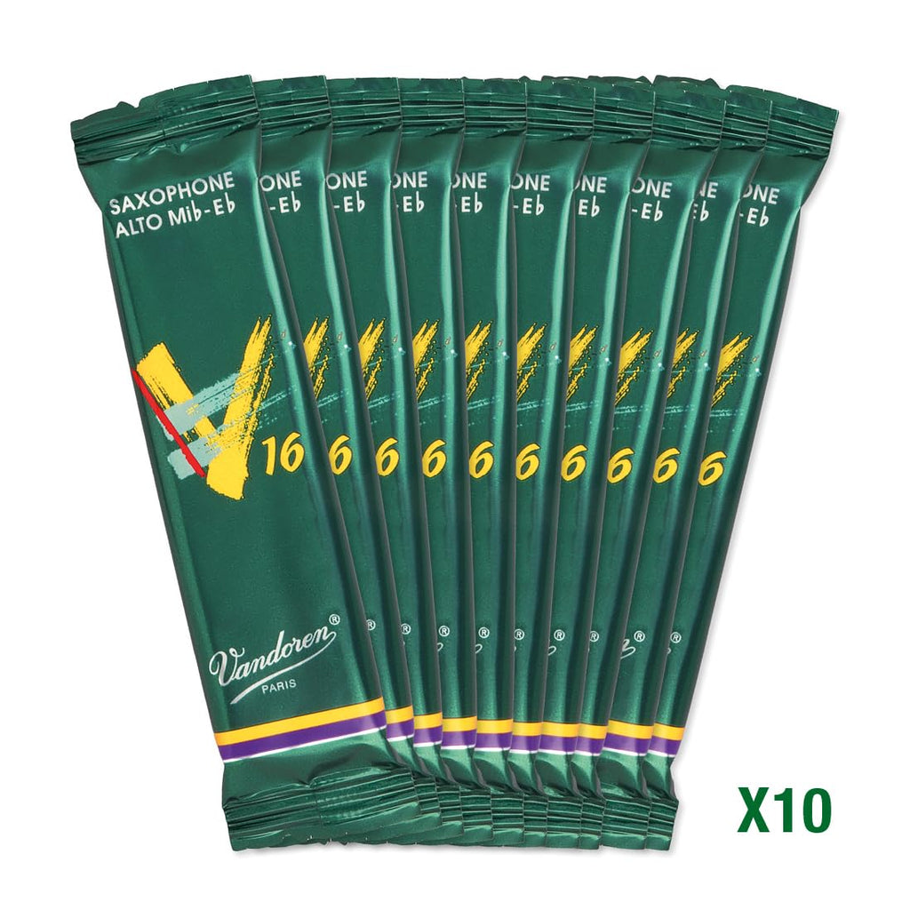 Alto Sax V16 Reeds Strength 2.5 Box of 10 E600525