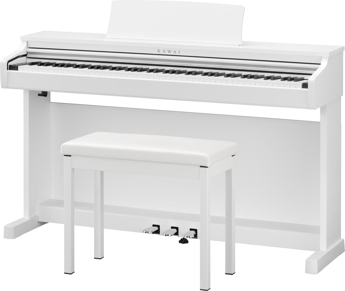 White Digital Piano D738687
