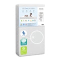White Crib and Toddler Mattress with Removable Machine-Washable Cover Z437