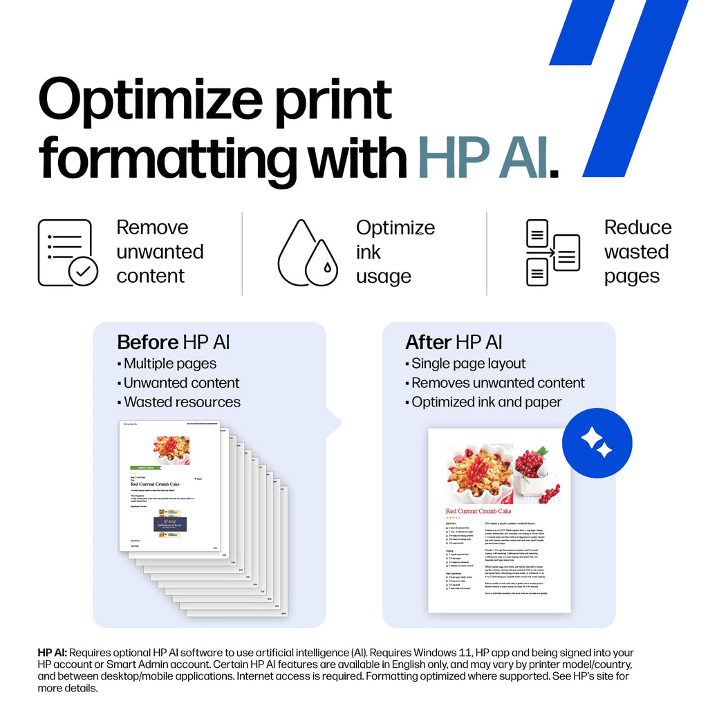 Wireless All-in-One Color Inkjet Printer, Scanner, Copier B526