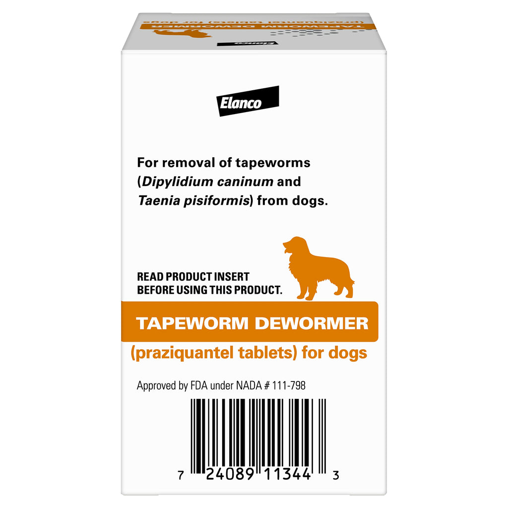 Praziquantel Tablets for Dogs 5 Count J505458