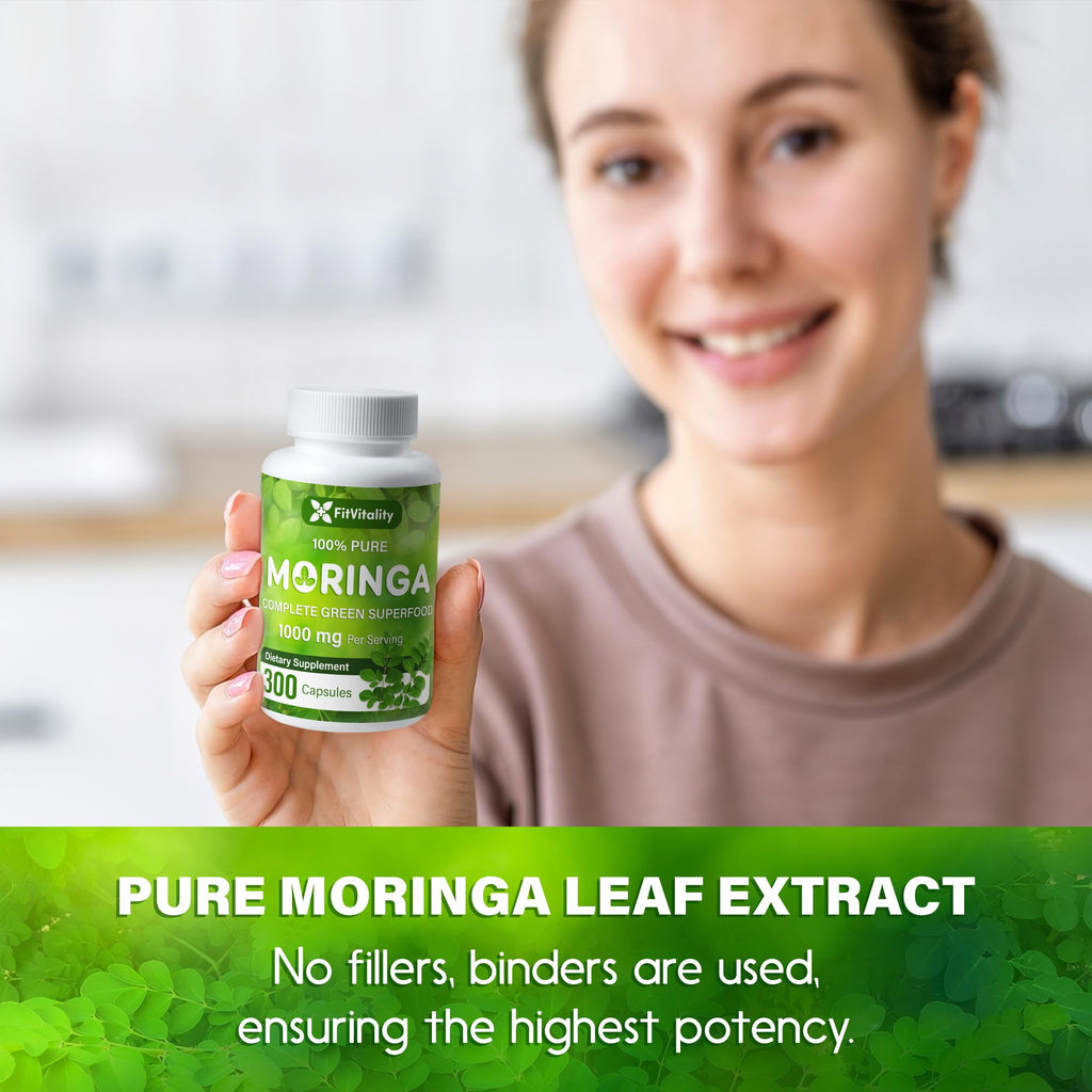 Moringa Capsules 300 Count F3671