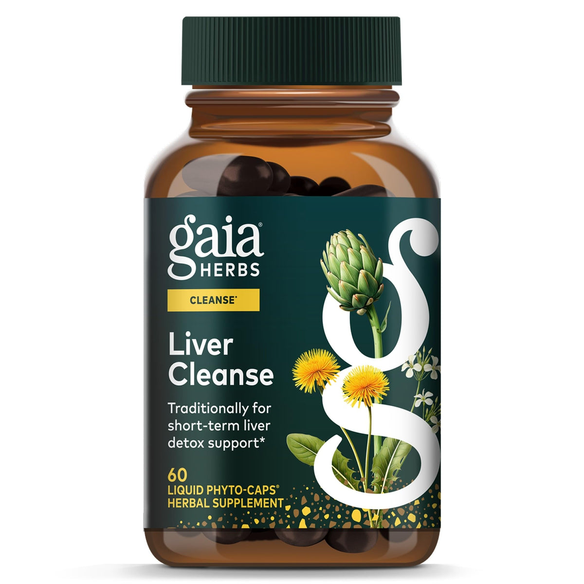 60 Vegan Capsules Liver Cleanse D368618