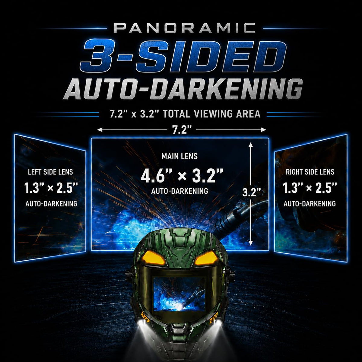 Auto Darkening Welding Helmet Y873872