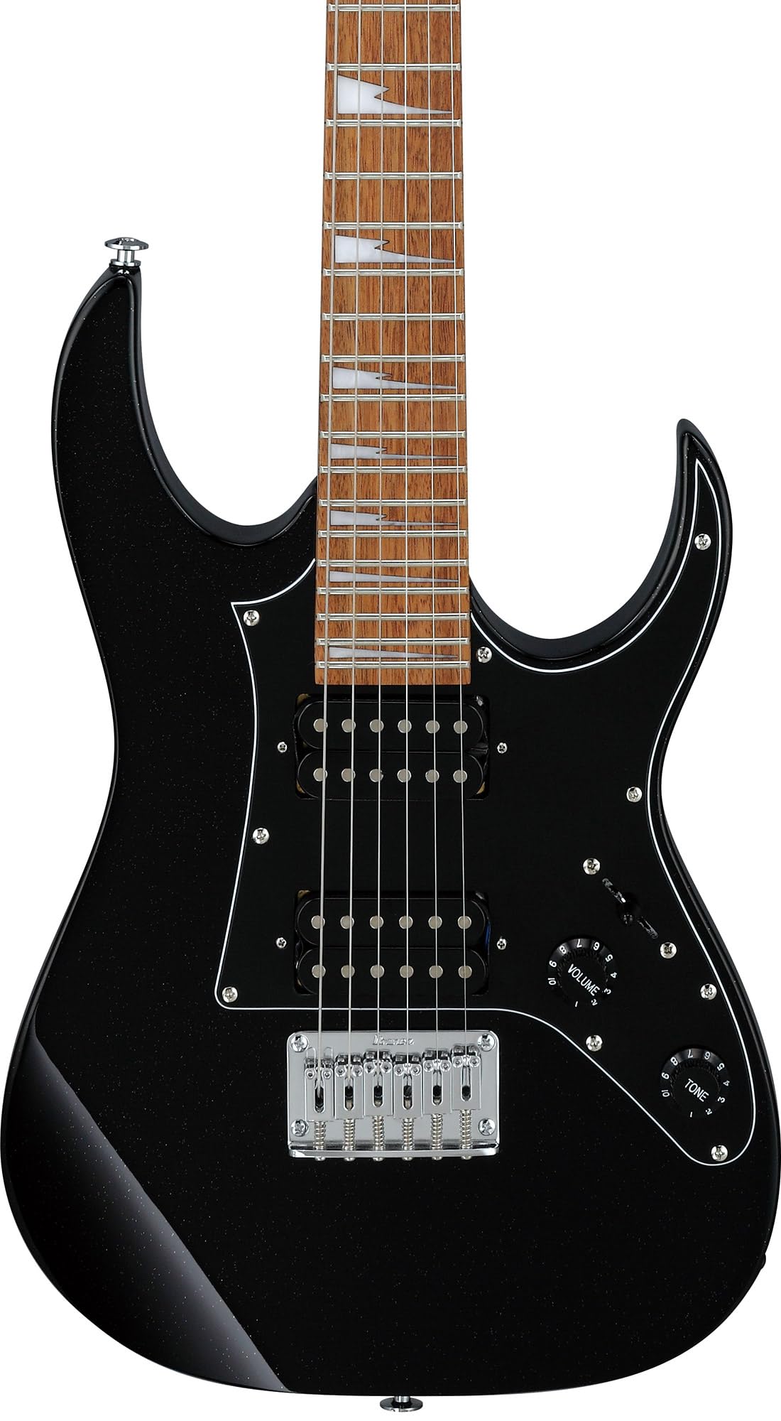 Black Short-Scale Electric Guitar Q35017