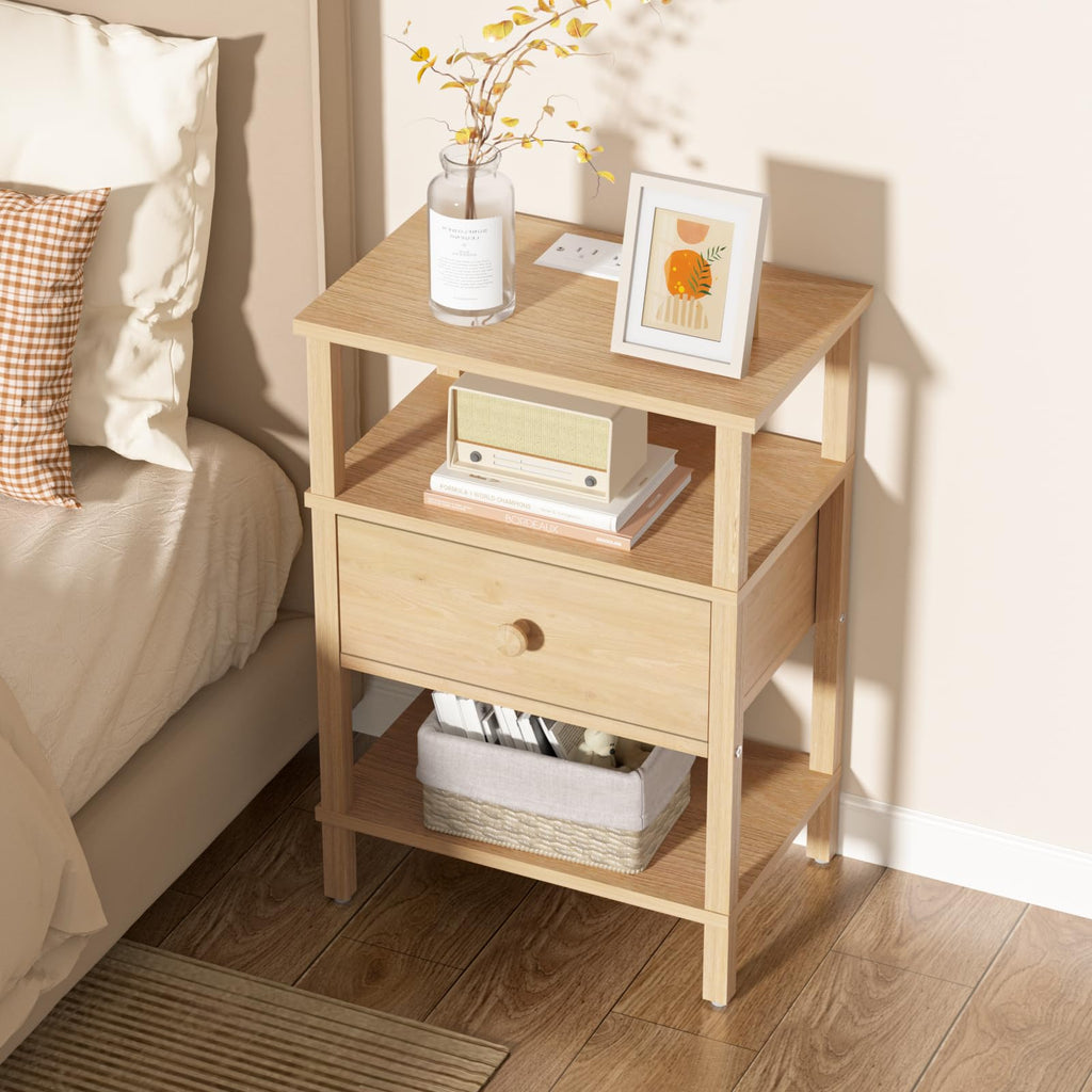 3 Tier Storage End Table Set 2 Q4340