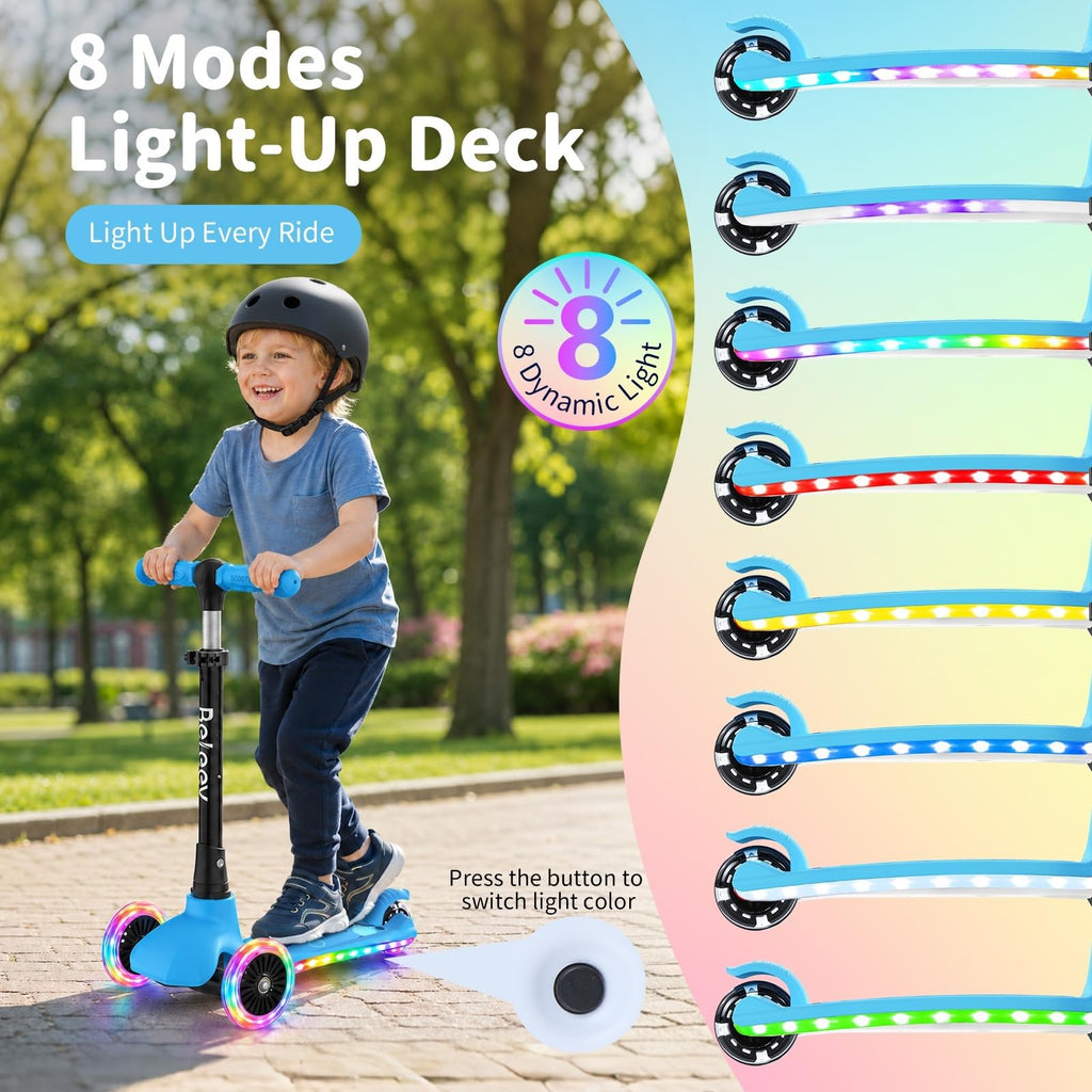 Light Up Deck & Wheels Scooter R898