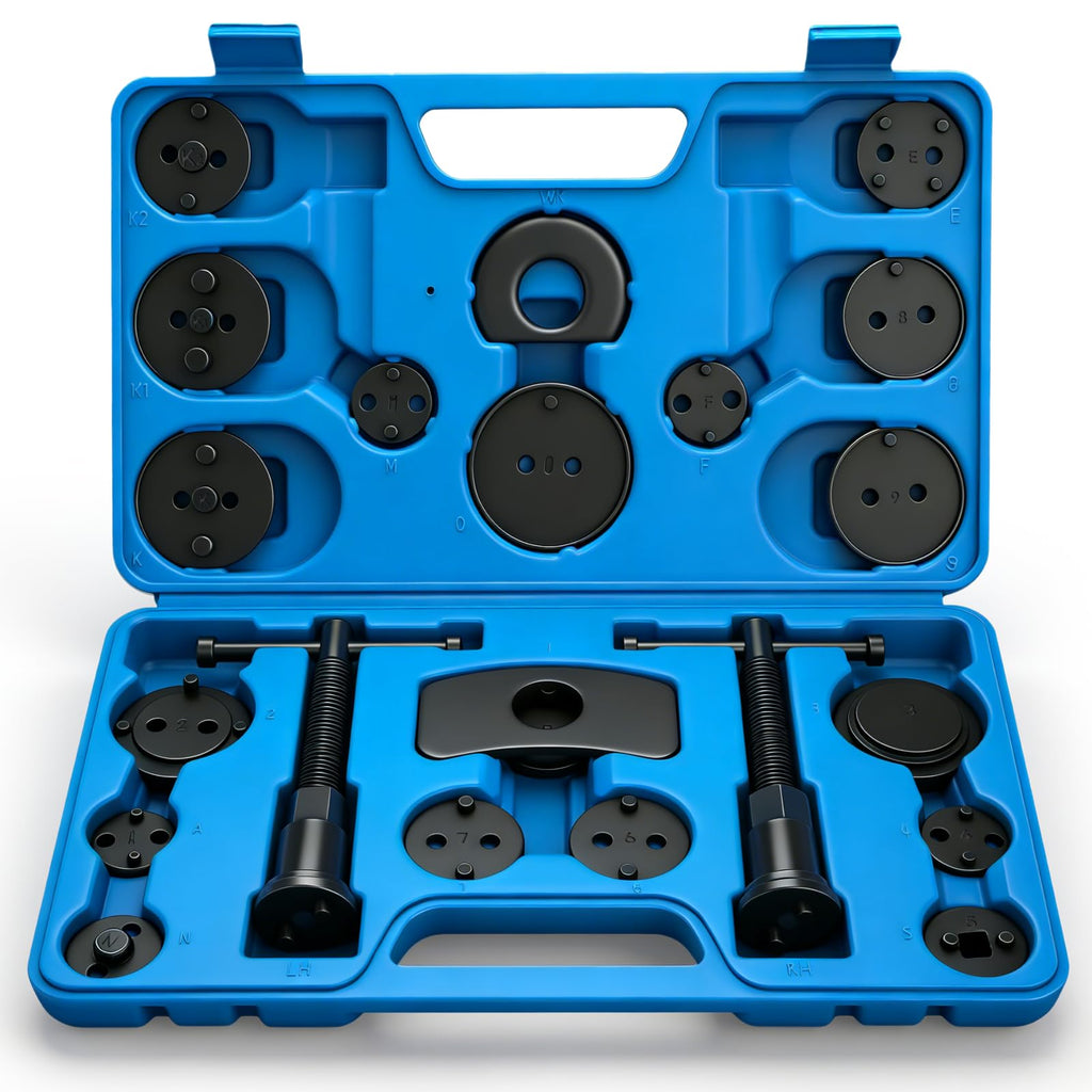 22pc Brake Caliper Compression Tool Set with Case W5037