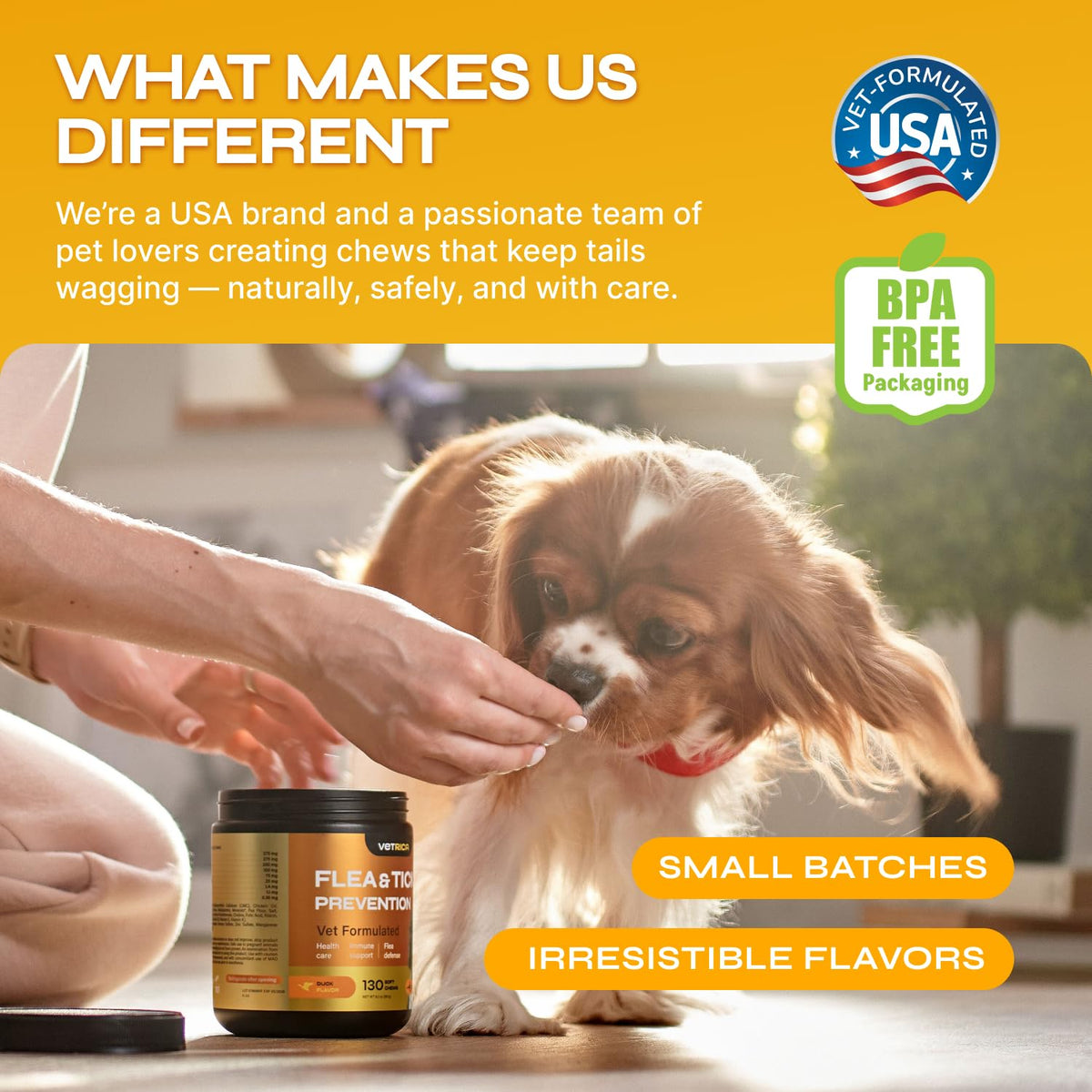 Flea and Tick Chewable Soft Treats for Dogs X847902