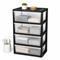 4 Drawer Plastic Storage Tower Organizer M783