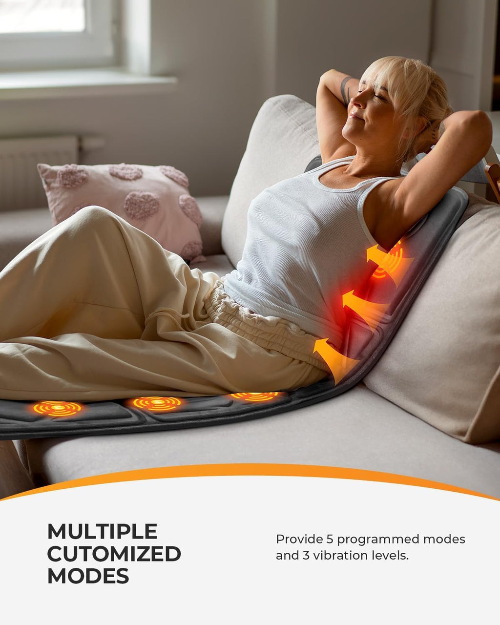 Full Body Massage Mat with Heat U747
