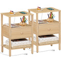 3 Tier Storage End Table Set 2 Q4340